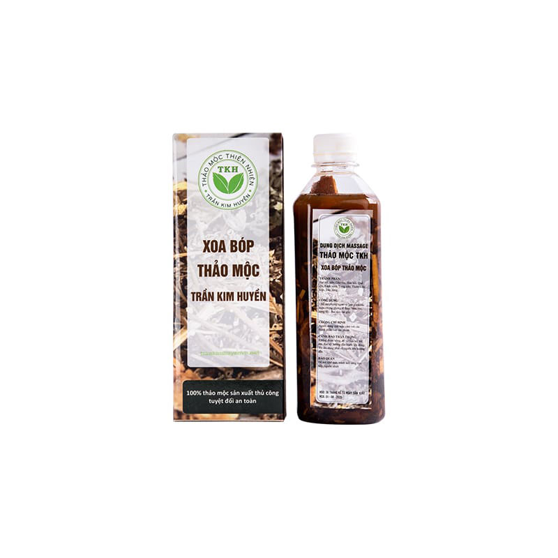 Xoa Bóp Thảo Mộc Trần Kim Huyền 500ml