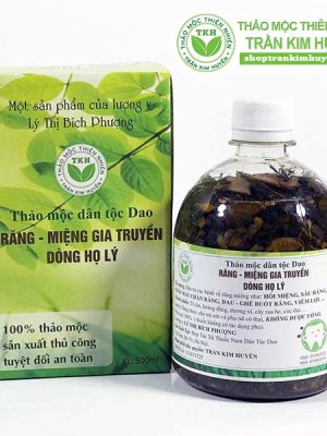 Thảo mộc Răng miệng dứt điểm hôi miệng, sâu răng 500ml